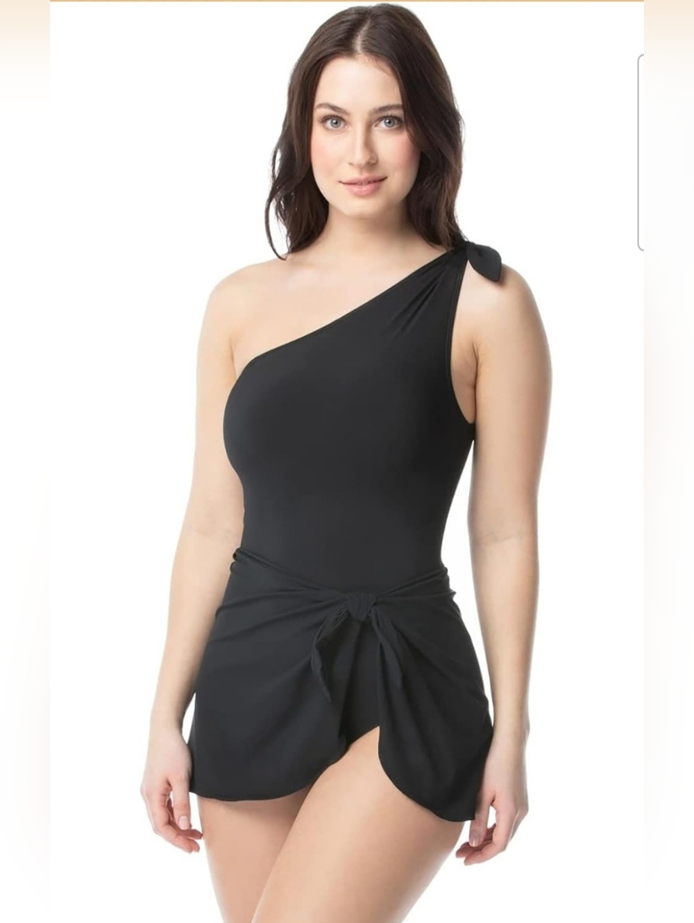 Contours by Coco Reef Swim Wear Black Size 12/36 C $138